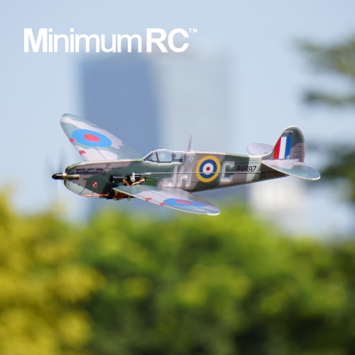 Spitfire 360mm profile scale micro 4CH RC aircraft kit